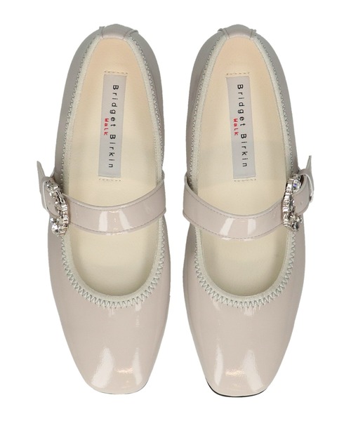 Bridget Birkin(ブリジットバーキン)の「【Bridget Birkin Walk】ビジューメリージェーンパンプス(565241)(パンプス・レディース・ベージュ系その他/グレー系その他/ブラック系その他・23/23.5/24/22.5/24.5)」の18枚目の写真