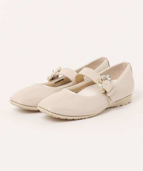 Bridget Birkin(ブリジットバーキン)の「【Bridget Birkin Walk】ビジューメリージェーンパンプス(565241)(パンプス・レディース・ベージュ系その他/グレー系その他/ブラック系その他・23/23.5/24/22.5/24.5)」の19枚目の写真