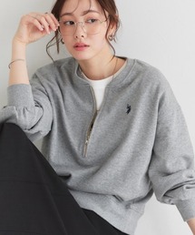U.S. POLO ASSN.（ユーエスポロアッスン）の「【U.S.POLO ASSN.】ハーフジップスウェット（スウェット）」