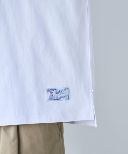 coen(コーエン)の「Repurヘビーコットン七分袖フットボールTシャツ【抗菌性、消臭性】(Tシャツ/カットソー・メンズ・ナチュラル/ダークグレー/ネイビー/ホワイト・S/M/L/XL)」の15枚目の写真
