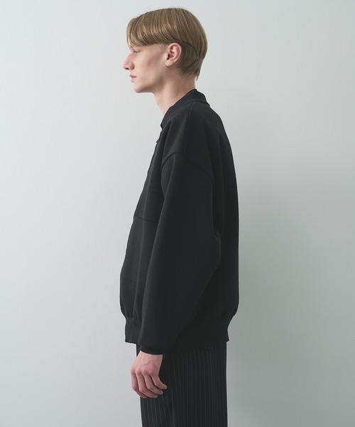 CULLNI（クルニ）の「【CULLNI/クルニ】別注 BIG POCKET ZIP UP KNIT JACKET（ニット/セーター・メンズ・ブラック/ネイビー/ベージュ・2/1）」の5枚目の写真