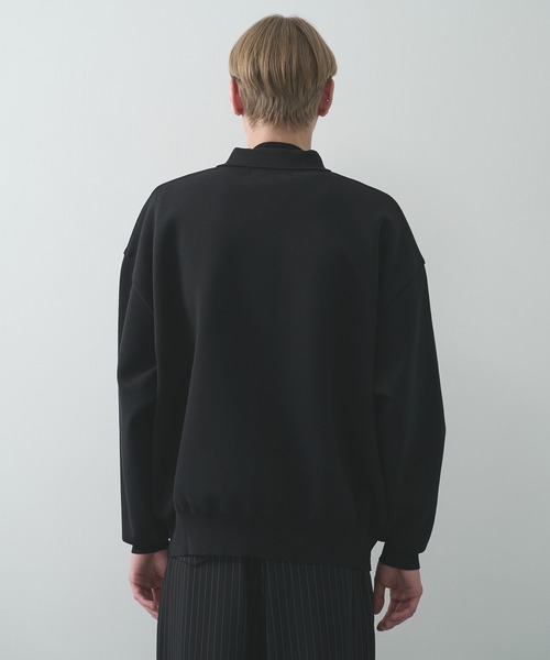 CULLNI（クルニ）の「【CULLNI/クルニ】別注 BIG POCKET ZIP UP KNIT JACKET（ニット/セーター・メンズ・ブラック/ネイビー/ベージュ・2/1）」の6枚目の写真