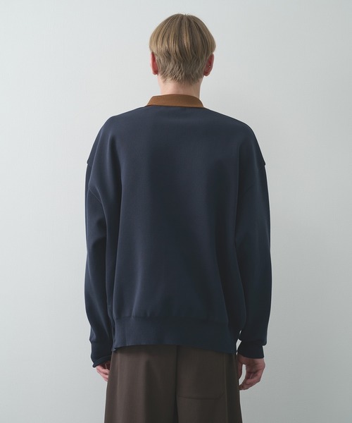 CULLNI（クルニ）の「【CULLNI/クルニ】別注 BIG POCKET ZIP UP KNIT JACKET（ニット/セーター・メンズ・ブラック/ネイビー/ベージュ・2/1）」の13枚目の写真