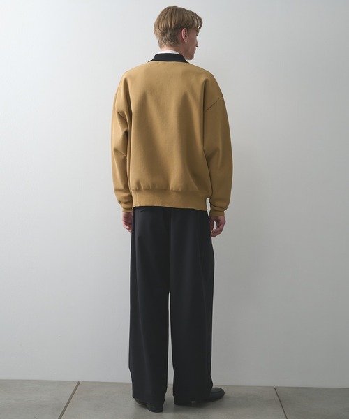 CULLNI（クルニ）の「【CULLNI/クルニ】別注 BIG POCKET ZIP UP KNIT JACKET（ニット/セーター・メンズ・ブラック/ネイビー/ベージュ・2/1）」の20枚目の写真