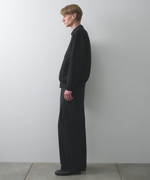 CULLNI（クルニ）の「【CULLNI/クルニ】別注 BIG POCKET ZIP UP KNIT JACKET（ニット/セーター・メンズ・ブラック/ネイビー/ベージュ・2/1）」の15枚目の写真