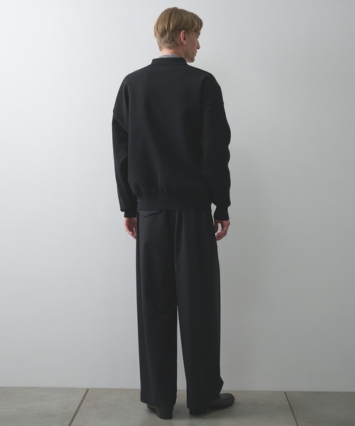 CULLNI（クルニ）の「【CULLNI/クルニ】別注 BIG POCKET ZIP UP KNIT JACKET（ニット/セーター・メンズ・ブラック/ネイビー/ベージュ・2/1）」の16枚目の写真