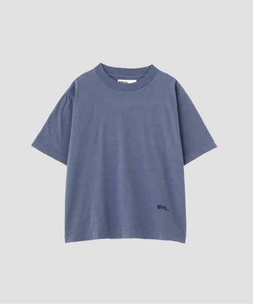 MHL.（エムエイチエル）の「UPCYCLED COTTON JERSEY（Tシャツ/カットソー・レディース・グレー・2）」の9枚目の写真
