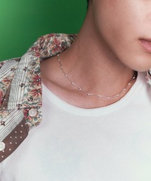MOMENTEL JEWELRY】LABRADOR GEMSTONE NL（ネックレス）｜momentel