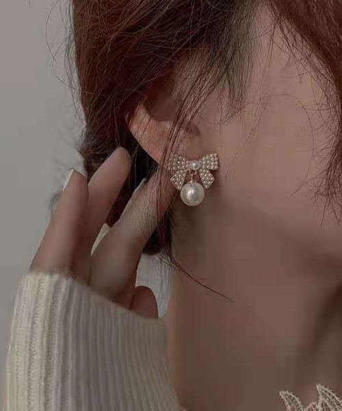 Feliz(フェリス)の「ビジュー×パールピアスアソート(ピアス(両耳用)・レディース・カリビアンブルー/その他3/その他2/その他1/その他4・FREE)」の22枚目の写真