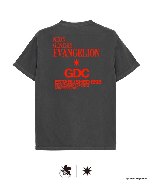 GDC（ジーディーシー）の「【GDC×EVANGELION】Kaworu Nagisa Tee（Tシャツ/カットソー・メンズ・チャコール・SMALL/MEDIUM/LARGE/X-LARGE）」の2枚目の写真
