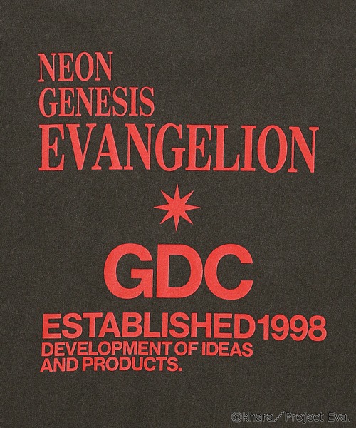 GDC（ジーディーシー）の「【GDC×EVANGELION】Kaworu Nagisa Tee（Tシャツ/カットソー・メンズ・チャコール・SMALL/MEDIUM/LARGE/X-LARGE）」の5枚目の写真