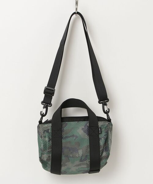 BEAMS（ビームス）の「B.MESH BSTN BAG（トートバッグ・メンズ・ブラウン系その他5/ブラック/オリーブ・ONE SIZE）」の3枚目の写真