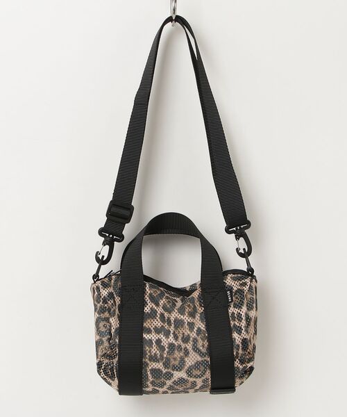 BEAMS（ビームス）の「B.MESH BSTN BAG（トートバッグ・メンズ・ブラウン系その他5/ブラック/オリーブ・ONE SIZE）」の2枚目の写真