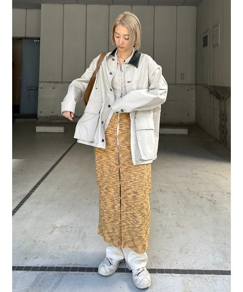 ELCHELE(エルチェレ)の「EL PRODUCT #2 JACKET(ミリタリージャケット・レディース・キナリ/ブラック・FREE)」の13枚目の写真