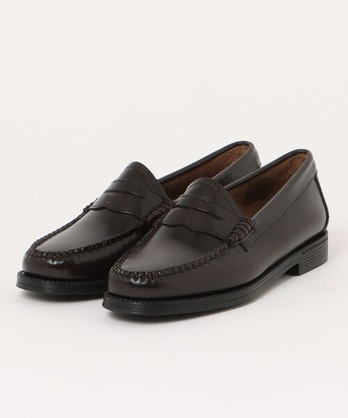 G.H.BASS(ジーエイチバス)の「G.H.BASS/BA41710D CHOCOLATE RUBBER SOLE(ローファー・レディース・ダークブラウン・5.5/6/6.5/7/7.5/8/8.5/5)」の1枚目の写真