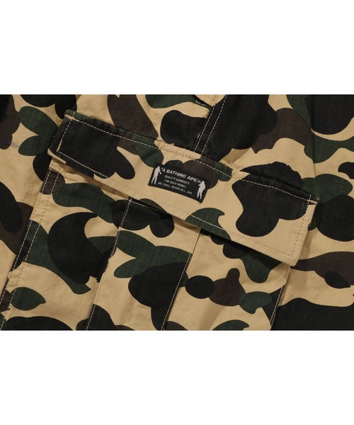 A BATHING APE(アベイシングエイプ)の「1ST CAMO RIPSTOP CARGO SHORTS(カーゴパンツ・メンズ・イエロー・X-LARGE/MEDIUM/SMALL/LARGE/XX-LARGE)」の5枚目の写真