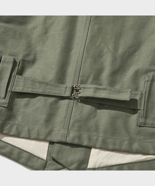 VDR（ブイディアール）の「BACK SATEEN COTTON VEST [Swamp Green]（ベスト・メンズ・その他・MEDIUM/LARGE/X-LARGE）」の8枚目の写真