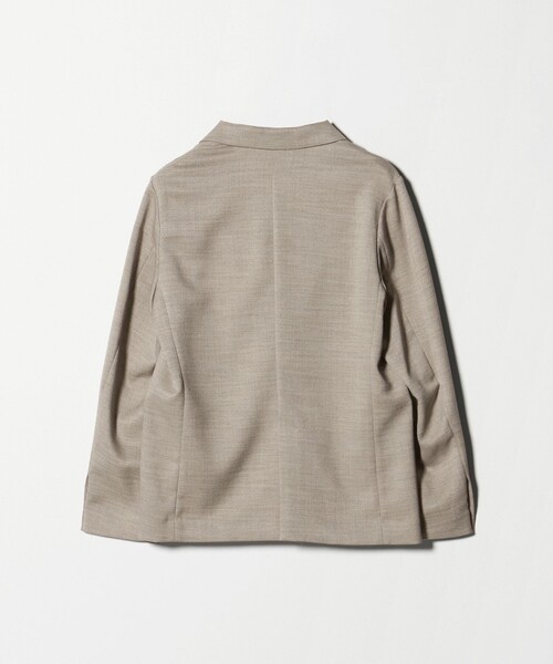 A DAY IN THE LIFE UNITED ARROWS(アデイインザライフユナイテッドアローズ)の「スラブツイル 4ボタン ダブルジャケット ‐セットアップ対応・マシンウォッシャブル‐ <A DAY IN THE LIFE>(テーラードジャケット・レディース・ダークグレー/ベージュ/ネイビー/モカ・36/38/40)」の15枚目の写真