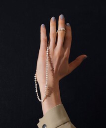 allureville | ビーズコンビ淡水パールネックレス(ネックレス)