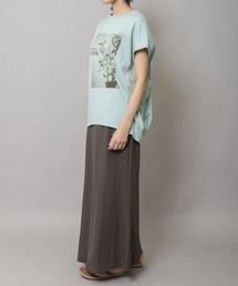 Munich（ミューニック）の「フラワーフォトプリントTシャツ（Tシャツ/カットソー）」