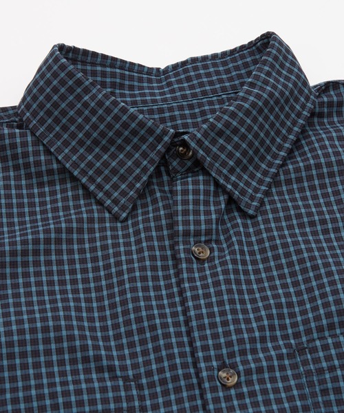 improves（インプローブス）の「短丈 チェックシャツ（シャツ/ブラウス・メンズ・ブラック/ネイビー/ブラウン・MEDIUM/LARGE）」の19枚目の写真