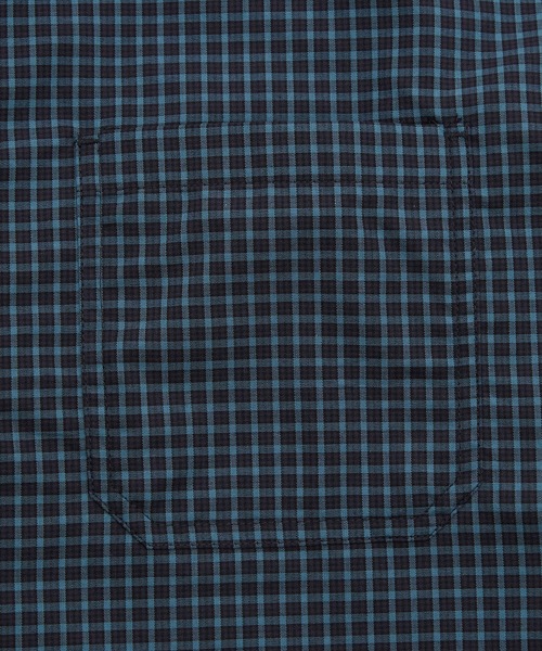 improves（インプローブス）の「短丈 チェックシャツ（シャツ/ブラウス・メンズ・ブラック/ネイビー/ブラウン・MEDIUM/LARGE）」の20枚目の写真