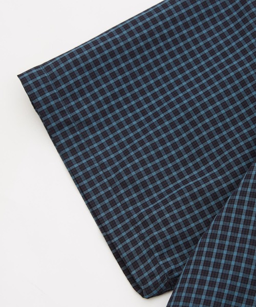 improves（インプローブス）の「短丈 チェックシャツ（シャツ/ブラウス・メンズ・ブラック/ネイビー/ブラウン・MEDIUM/LARGE）」の21枚目の写真