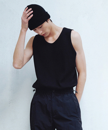 sleeveless t-shirt black
