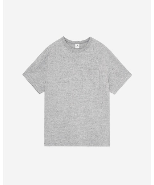 FRONT 11201(フロントワンワントゥーオーワン)の「88/12 S/S With Pocket T-shirt(Tシャツ/カットソー・メンズ・グレー・M/S/XL/L)」の1枚目の写真