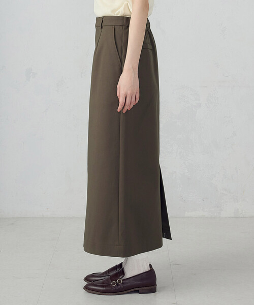 COMME CA ISM（コムサイズム）の「ストレッチナロー スカート（スカート・レディース・カーキ/ネイビー・MEDIUM/LARGE）」の12枚目の写真