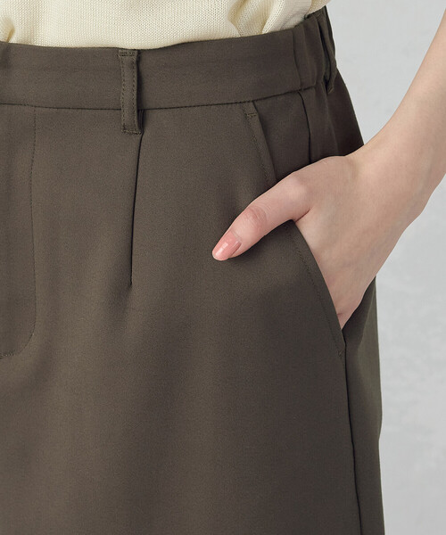 COMME CA ISM（コムサイズム）の「ストレッチナロー スカート（スカート・レディース・カーキ/ネイビー・MEDIUM/LARGE）」の15枚目の写真