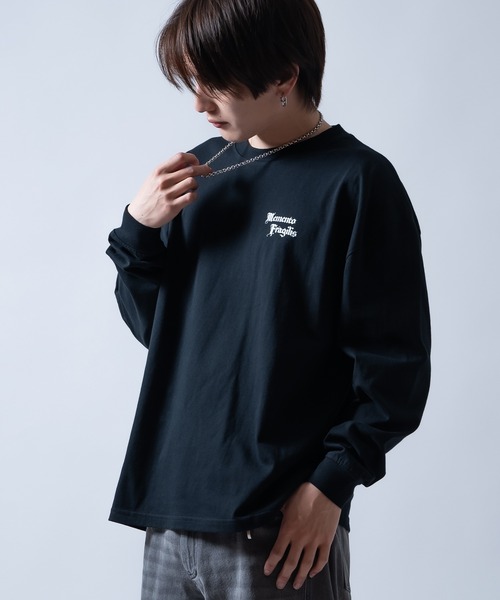 En serio TOKYO(エンソリオトーキョー)の「【SIDEWAYSTANCE】ウイング長袖Tシャツ 70653(Tシャツ/カットソー・メンズ・ブラック/ホワイト・LARGE/MEDIUM/SMALL/X-LARGE)」の12枚目の写真