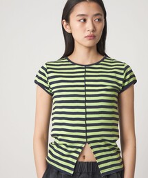 Edith A．Miller（エディスエーミラー）の「【別注】＜MILLER×CITEN＞スリットTシャツ（Tシャツ/カットソー）」