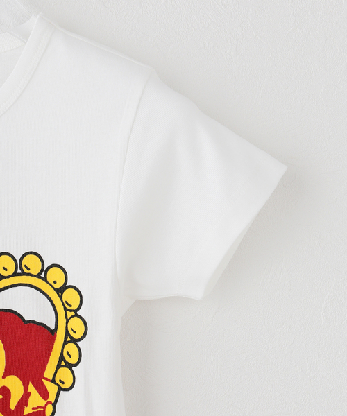 VAQUERA(バケラ)の「VAQUERA / バケラ WOMEN CROWN BABY TEE(Tシャツ/カットソー・レディース・ホワイト・SMALL/MEDIUM)」の3枚目の写真