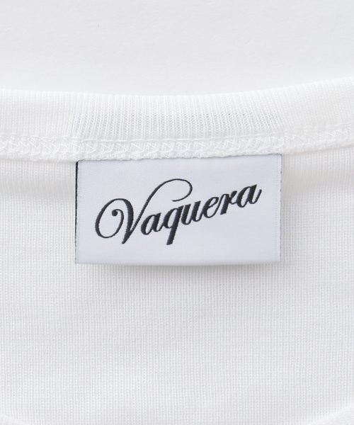 VAQUERA(バケラ)の「VAQUERA / バケラ WOMEN CROWN BABY TEE(Tシャツ/カットソー・レディース・ホワイト・SMALL/MEDIUM)」の4枚目の写真