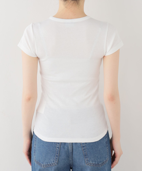 VAQUERA(バケラ)の「VAQUERA / バケラ WOMEN CROWN BABY TEE(Tシャツ/カットソー・レディース・ホワイト・SMALL/MEDIUM)」の9枚目の写真