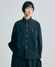 sneeuw（スニュウ）の「ロールアップシャツ（シャツ/ブラウス）」