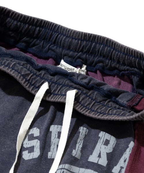 CUBE SUGAR(キューブシュガー)の「CUBE SUGAR/キューブシュガー 21/-天竺 パウダー加工 リメイク風 切替SK(スカート・レディース・その他1/パープル・FREE)」の4枚目の写真