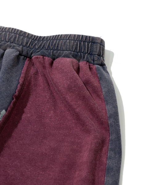 CUBE SUGAR(キューブシュガー)の「CUBE SUGAR/キューブシュガー 21/-天竺 パウダー加工 リメイク風 切替SK(スカート・レディース・その他1/パープル・FREE)」の5枚目の写真