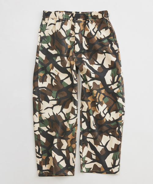 JOURNAL STANDARD relume（ジャーナルスタンダード　レリューム）の「バイオウォッシュ バリアスパターン ペインターパンツ（その他パンツ・メンズ・ベージュ/マスタード/ベージュ系その他/グレー/カーキ/アイボリー・SMALL/LARGE/MEDIUM）」の2枚目の写真