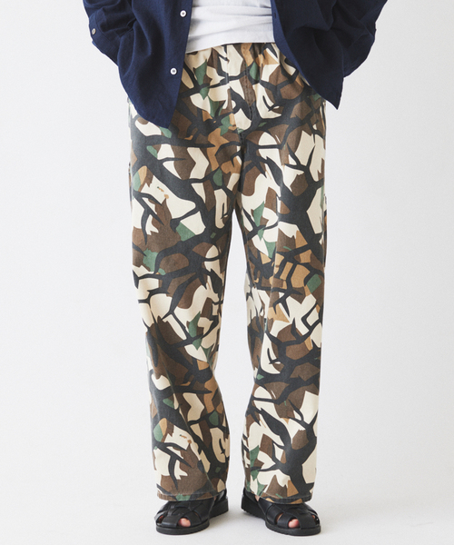 JOURNAL STANDARD relume（ジャーナルスタンダード　レリューム）の「バイオウォッシュ バリアスパターン ペインターパンツ（その他パンツ・メンズ・ベージュ/マスタード/ベージュ系その他/グレー/カーキ/アイボリー・SMALL/LARGE/MEDIUM）」の13枚目の写真