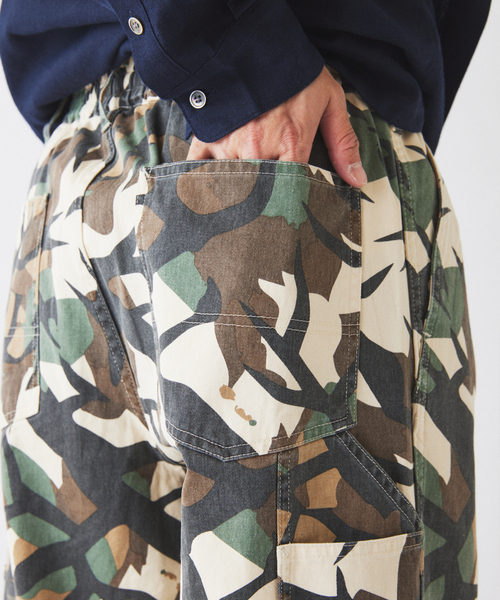 JOURNAL STANDARD relume（ジャーナルスタンダード　レリューム）の「バイオウォッシュ バリアスパターン ペインターパンツ（その他パンツ・メンズ・ベージュ/マスタード/ベージュ系その他/グレー/カーキ/アイボリー・SMALL/LARGE/MEDIUM）」の18枚目の写真