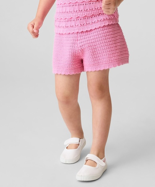 GAP(ギャップ)の「クロシェ プルオンショートパンツ (幼児・ベビー)(その他パンツ・キッズ・マルチ/ピンク/イエロー・70cm/80cm/90cm/95cm/100cm/105cm/110cm)」の3枚目の写真