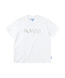 SUNNECT（ソネクト）の「Waddle Applique Tee - White（Tシャツ/カットソー）」