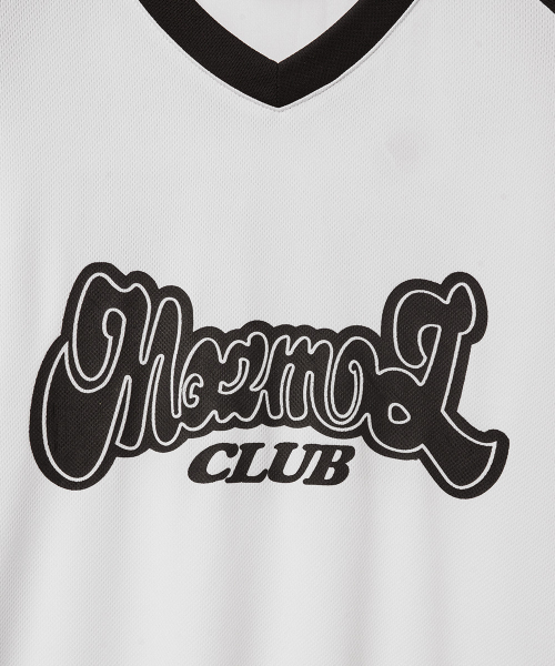 MOZMOZ(モズモズ)の「スポーティエアメッシュ半袖ジャージTシャツブラック(Tシャツ/カットソー・レディース・その他・M/L/XL)」の5枚目の写真