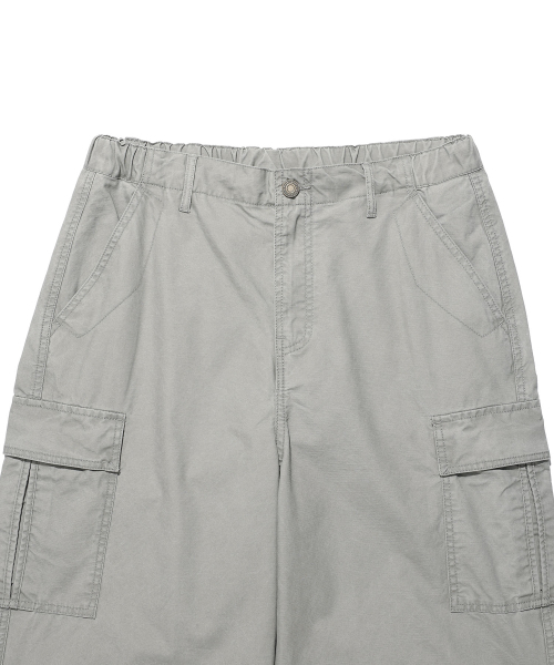 Wacky WiLLy（ワッキーウィリー）の「ワイドコットンカーゴバンディングパンツグレー（その他パンツ・メンズ・その他・SMALL/MEDIUM/LARGE/X-LARGE）」の4枚目の写真