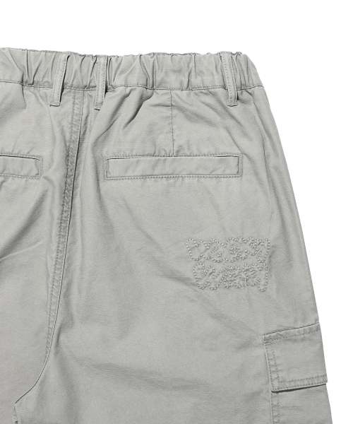 Wacky WiLLy（ワッキーウィリー）の「ワイドコットンカーゴバンディングパンツグレー（その他パンツ・メンズ・その他・SMALL/MEDIUM/LARGE/X-LARGE）」の9枚目の写真