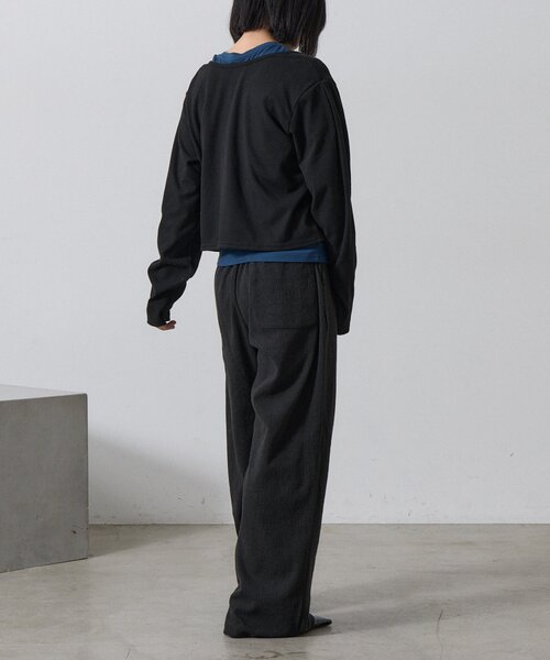 goocy(グーシー)の「【DISCUS】楊柳イージーパンツ(その他パンツ・レディース・ブラック/ライトグレー・LARGE/MEDIUM)」の6枚目の写真
