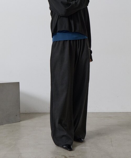 goocy(グーシー)の「【DISCUS】楊柳イージーパンツ(その他パンツ・レディース・ブラック/ライトグレー・LARGE/MEDIUM)」の8枚目の写真