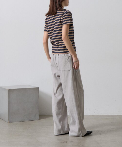 goocy(グーシー)の「【DISCUS】楊柳イージーパンツ(その他パンツ・レディース・ブラック/ライトグレー・LARGE/MEDIUM)」の12枚目の写真